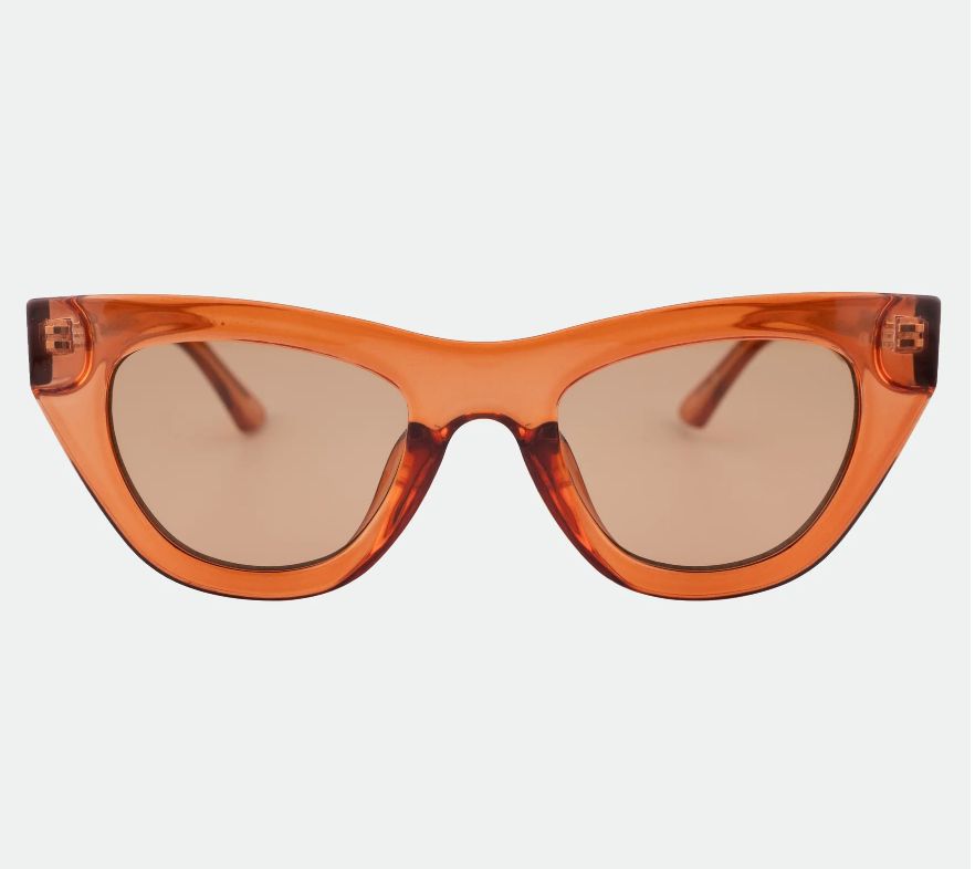Kinni Trans Salmon Brown Sunglasses