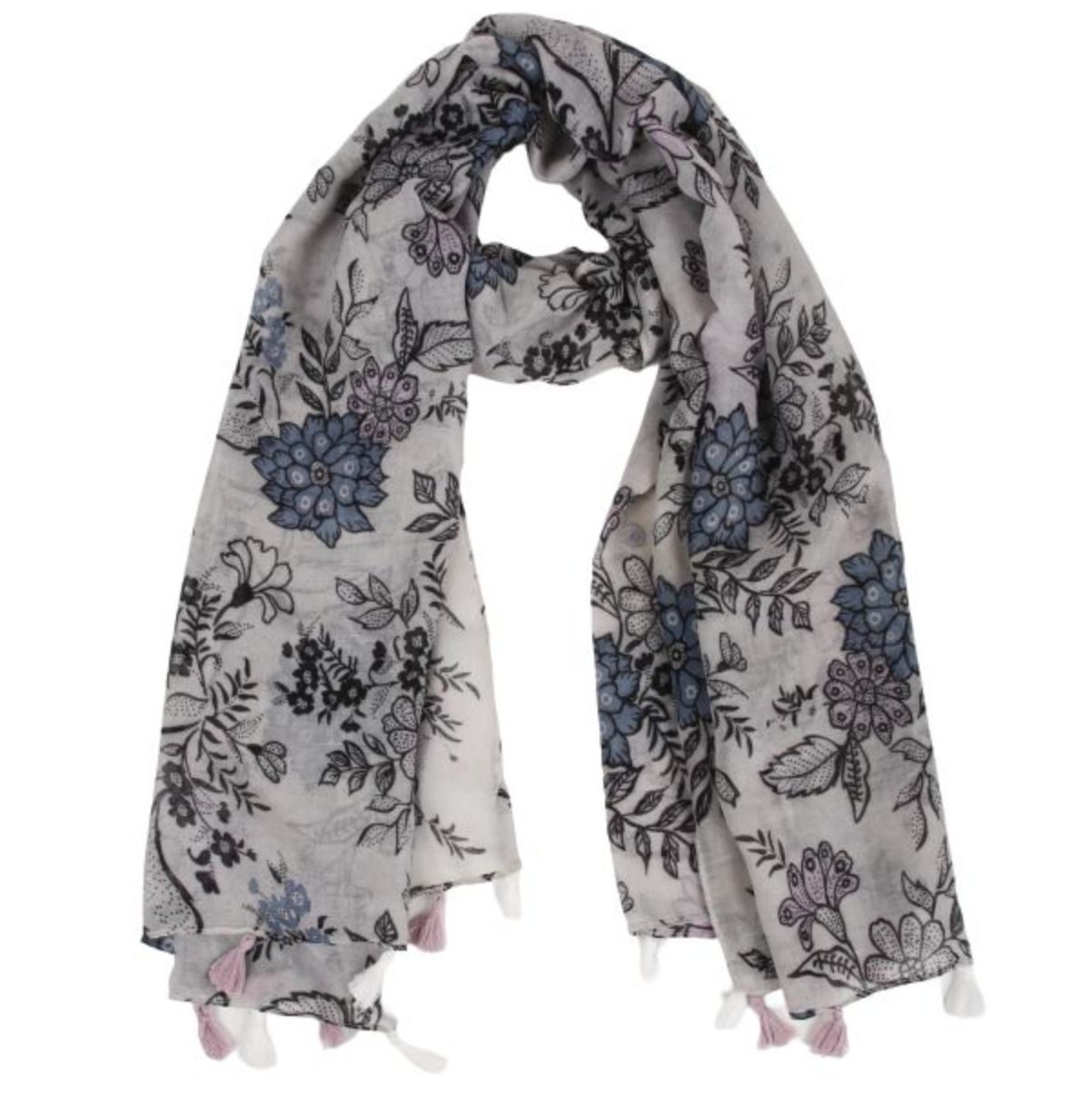 Ginko Scarf Black