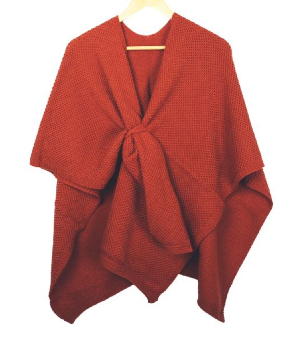 Edinburgh Shawl Terracotta