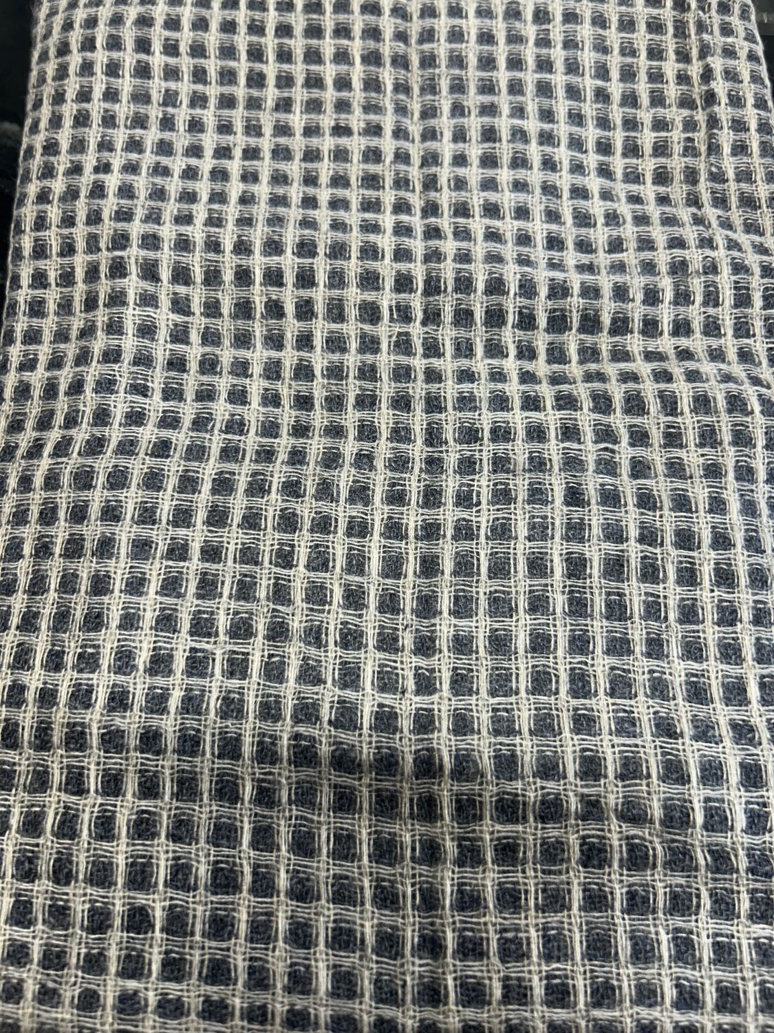 Check Fawn Scarf