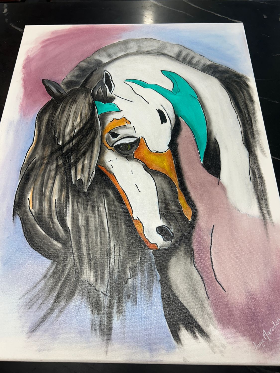 Coloured Horse