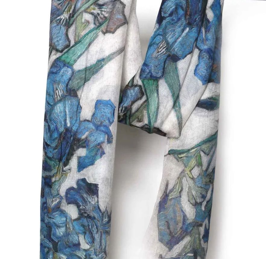 Classic Artwork Cotton Scarf