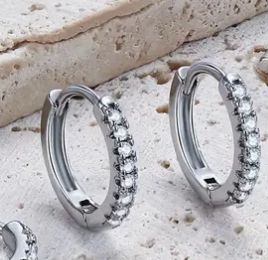 Silver Huggie