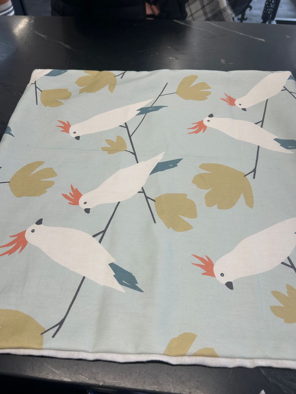 Parrot Blue and Orange 50cm