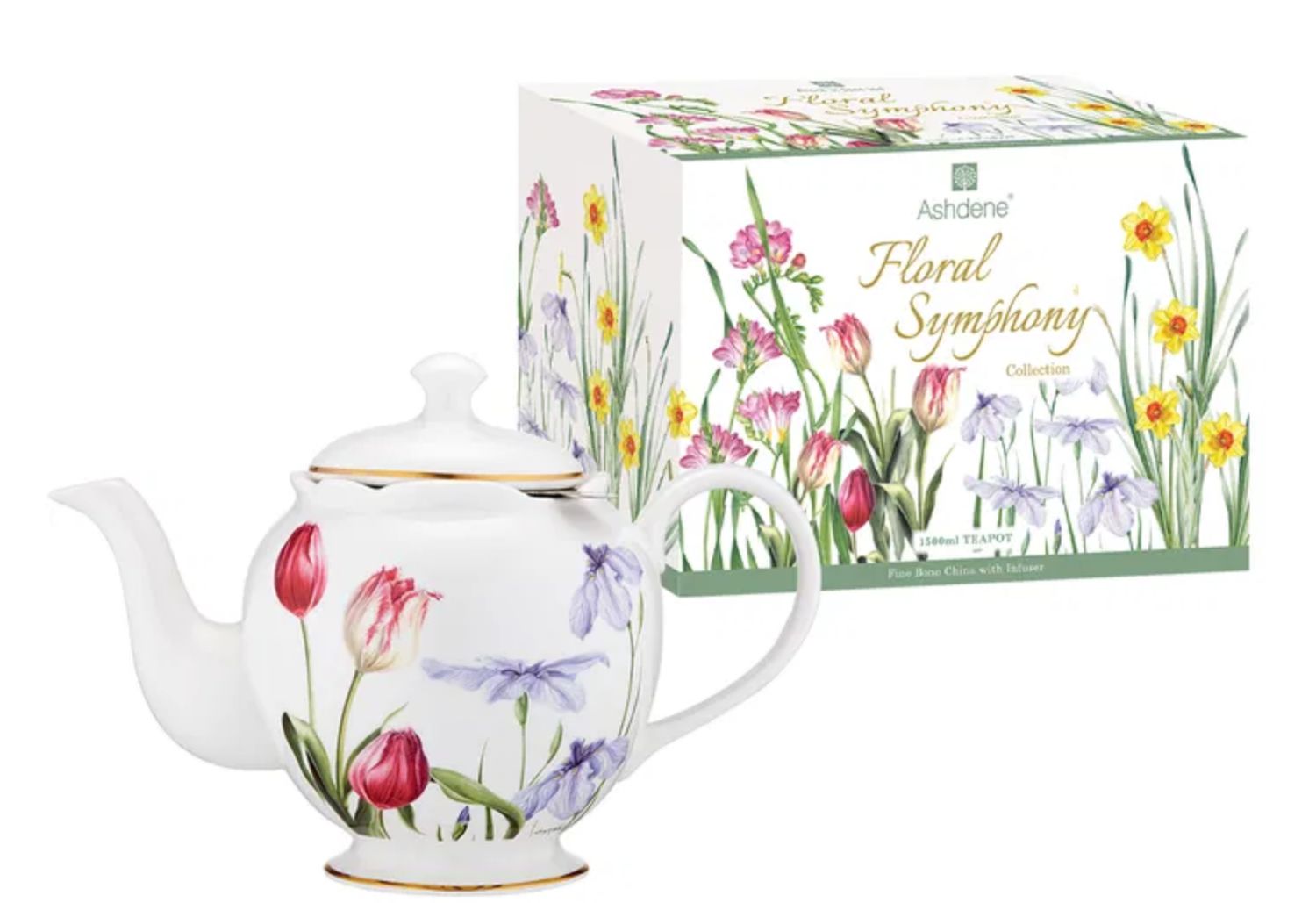Floral Symphony Teapot