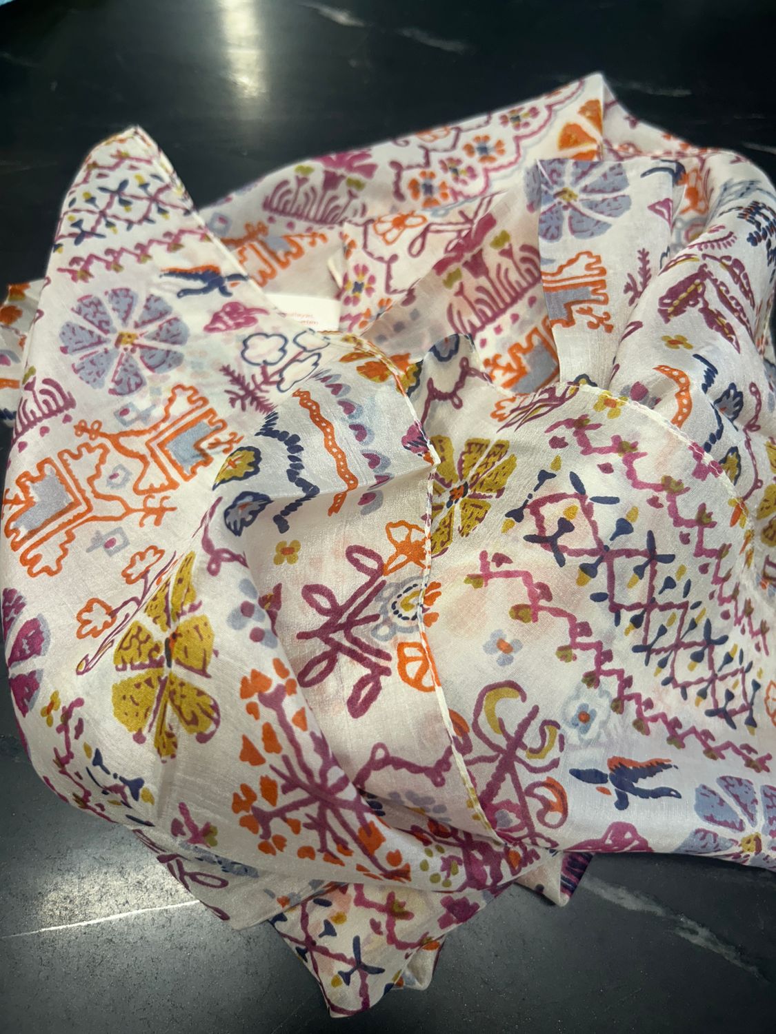 Silk Scarf 1 - 50 x 200