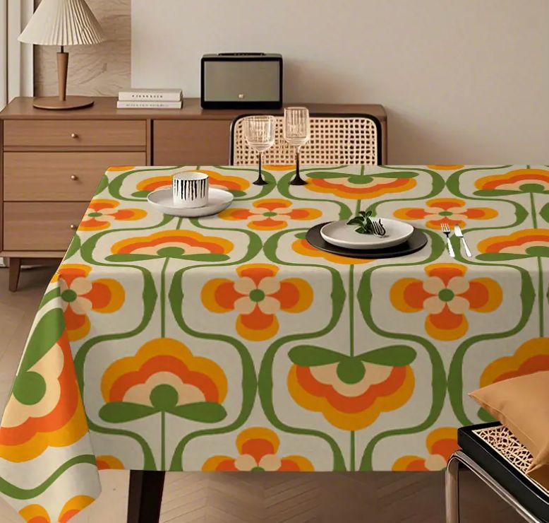 Retro Table Cloth 140 x 180