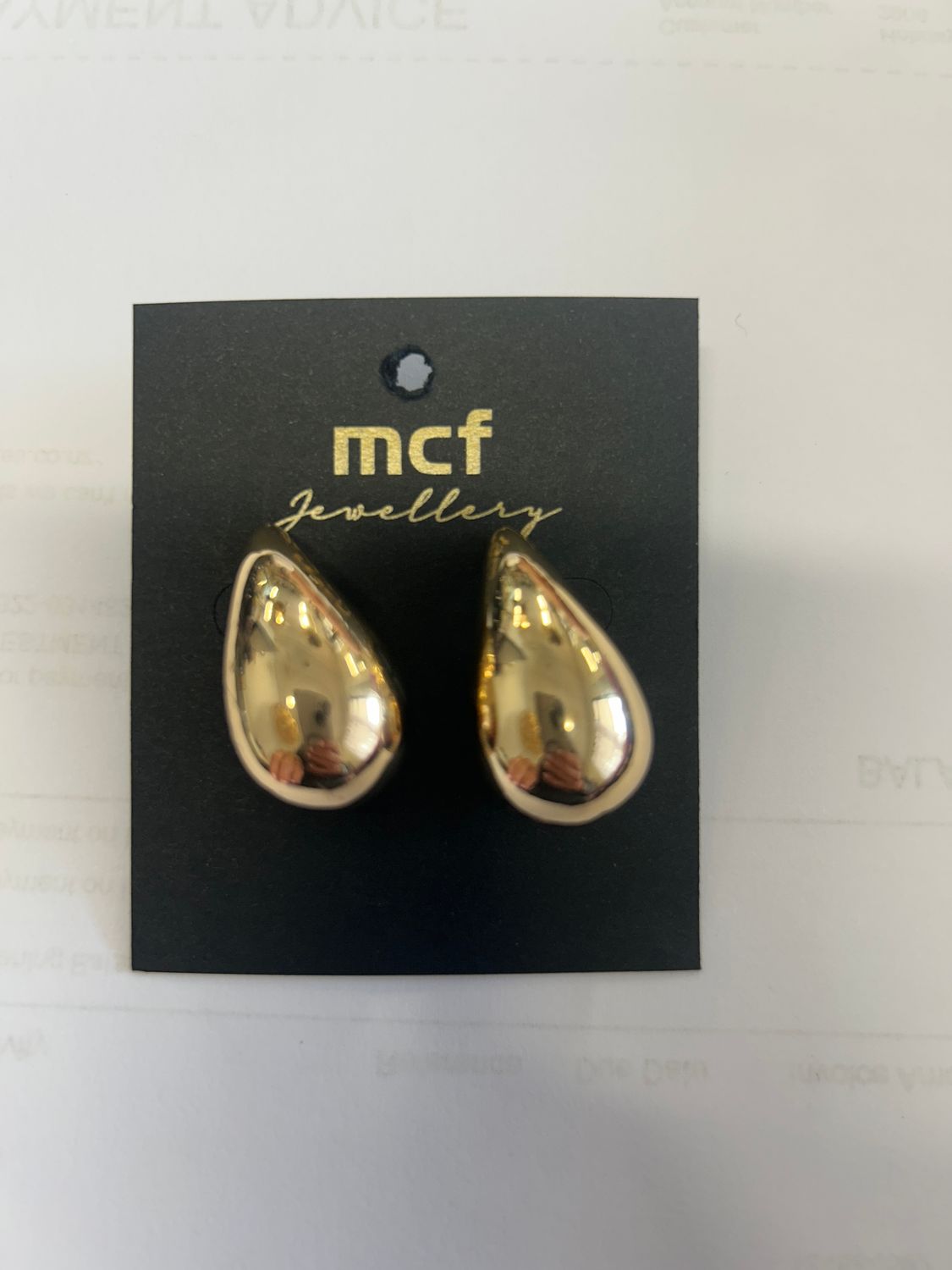 Golden Tear Drop