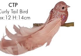 Curly Tail Bird Pink