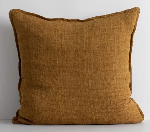 Cassia Cushion - Tobacco - 55x55cm