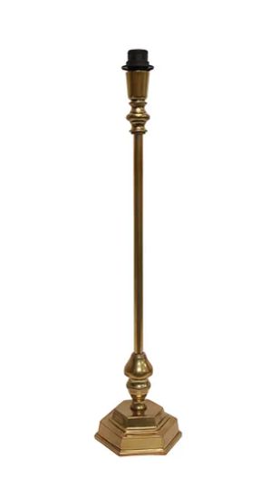 Antique Gold Hexagon Lamp Base