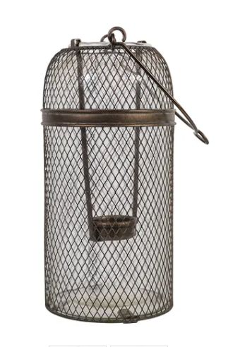 Mesh Tea Light Lantern Tall
