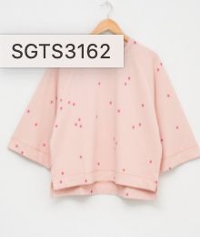 Melba 3/4 sleeves sweat peach 14