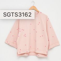Melba 3/4 sleeves sweat peach 16