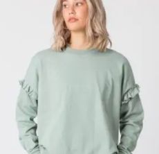 Lexi Ruffle Sweater Iceberg 8