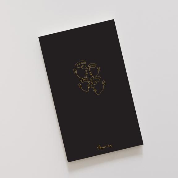 Notebook/Gold Imperfectly Imperfect