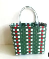 Plastic Recycled bag Green