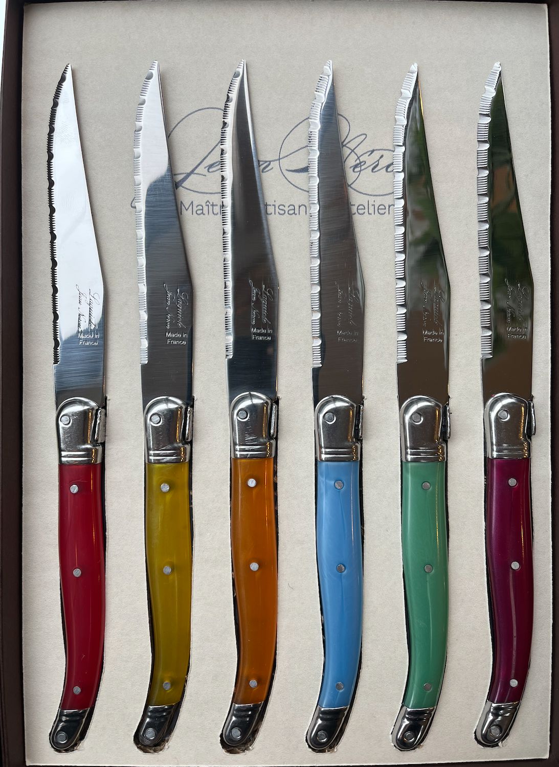Laguiole Knives - Multi Colour -6