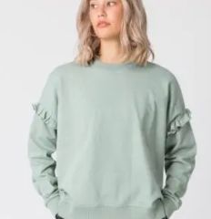Lexi Ruffle Sweater Iceberg 12