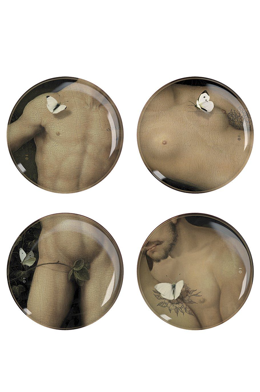 set of 4 Yuan Eden Extra Plate
