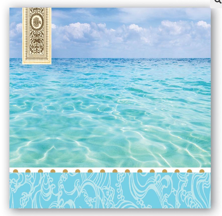 Beach Napkins (Cocktail)