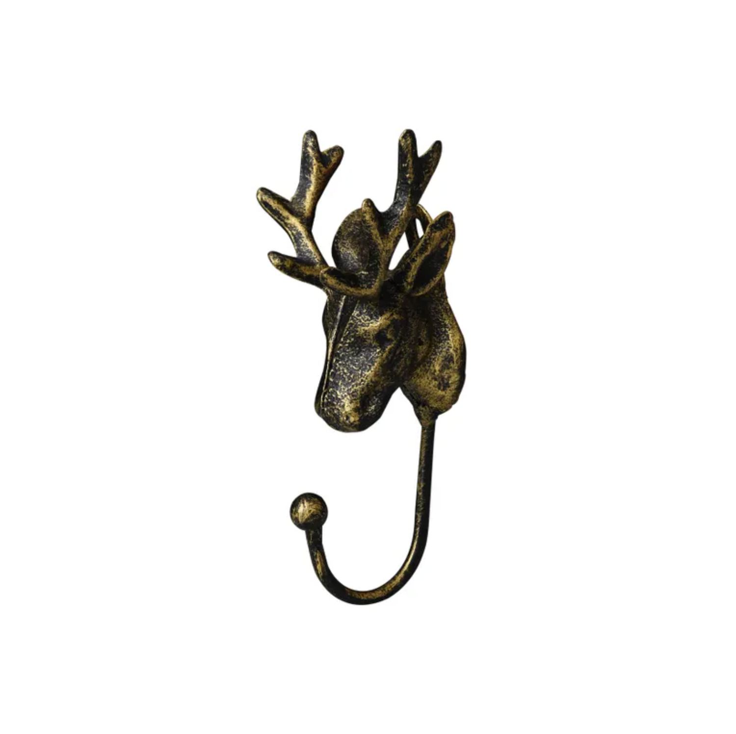 Cast Iron Hook - Stag