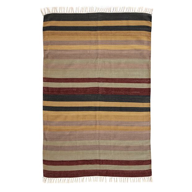 Morrocan Style Jute/ Cotton Rug