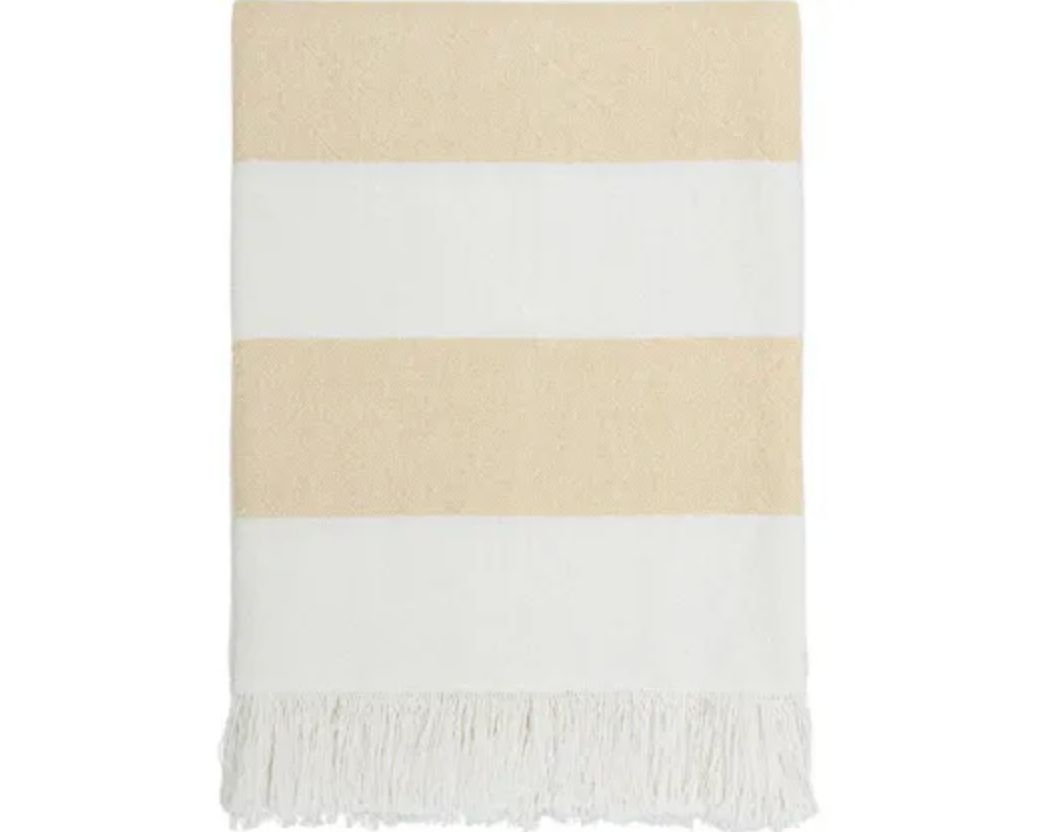 Cheltelham Throw - Butter - 130x170