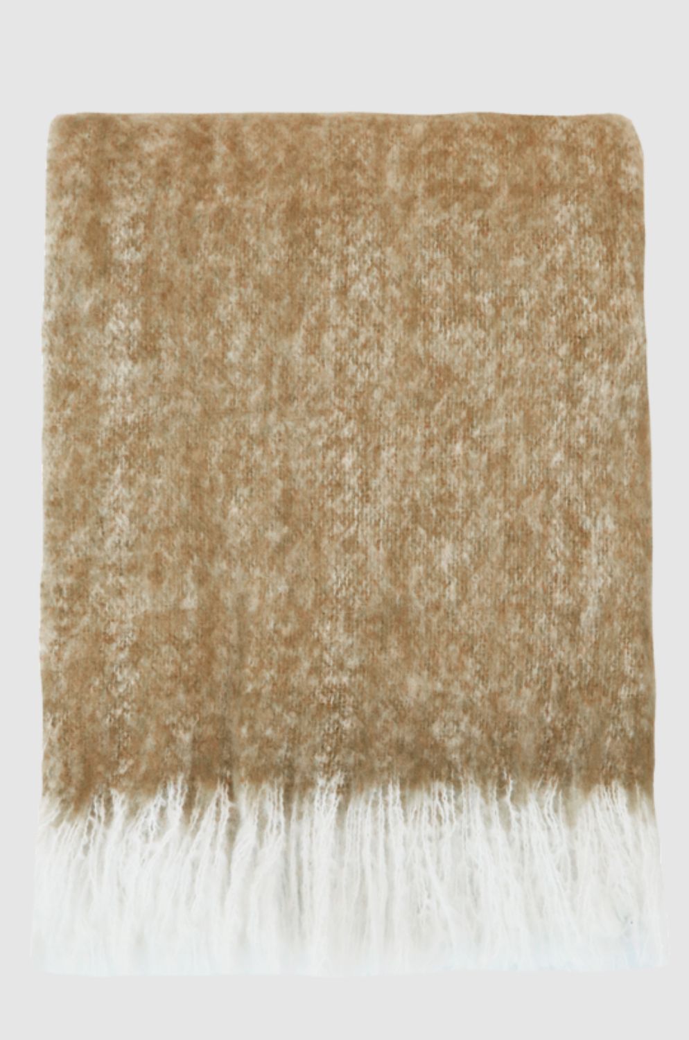 Sorrento Throw - Caramel - 125x150