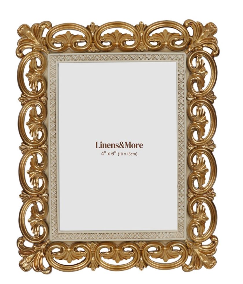 Antique Gold Classical Frame 4 x 6
