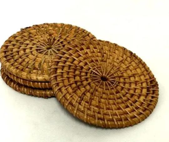 Lombok Coaster Antique Brown