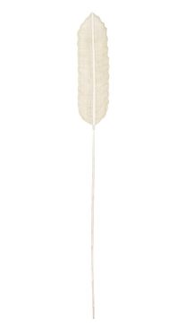 180cm Deco Stick Ramie White