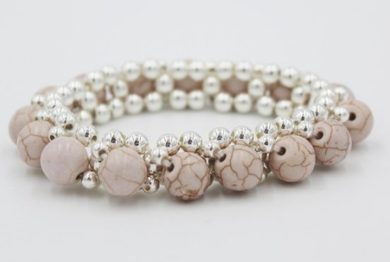 Blush Marble Bracelet