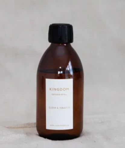 Kingdom Diffuser Refill - Clove &amp; Tobacco