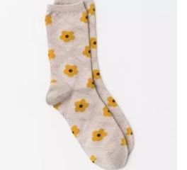 Sock Daisy Love 