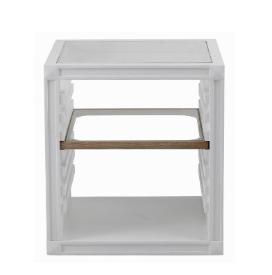 Polo Oak White side Table