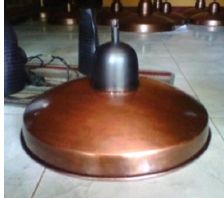 Copper and Steel Pendant