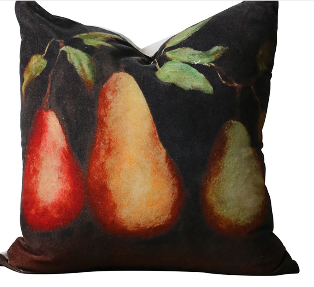 Raphael Linen &amp; Velvet Cushion