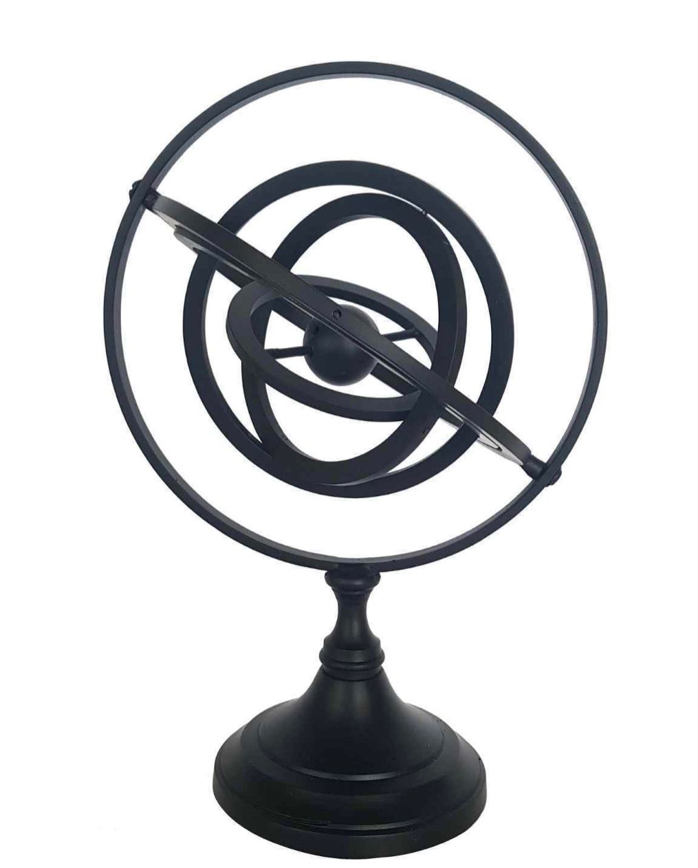 Armillary black finish