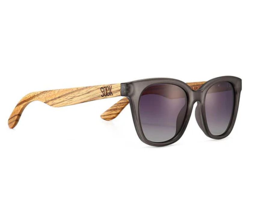 Soek Lila Grace Charcoal Grey Sunglasses