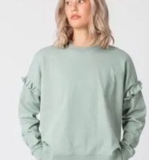 Lexi Ruffle Sweater Iceberg 16