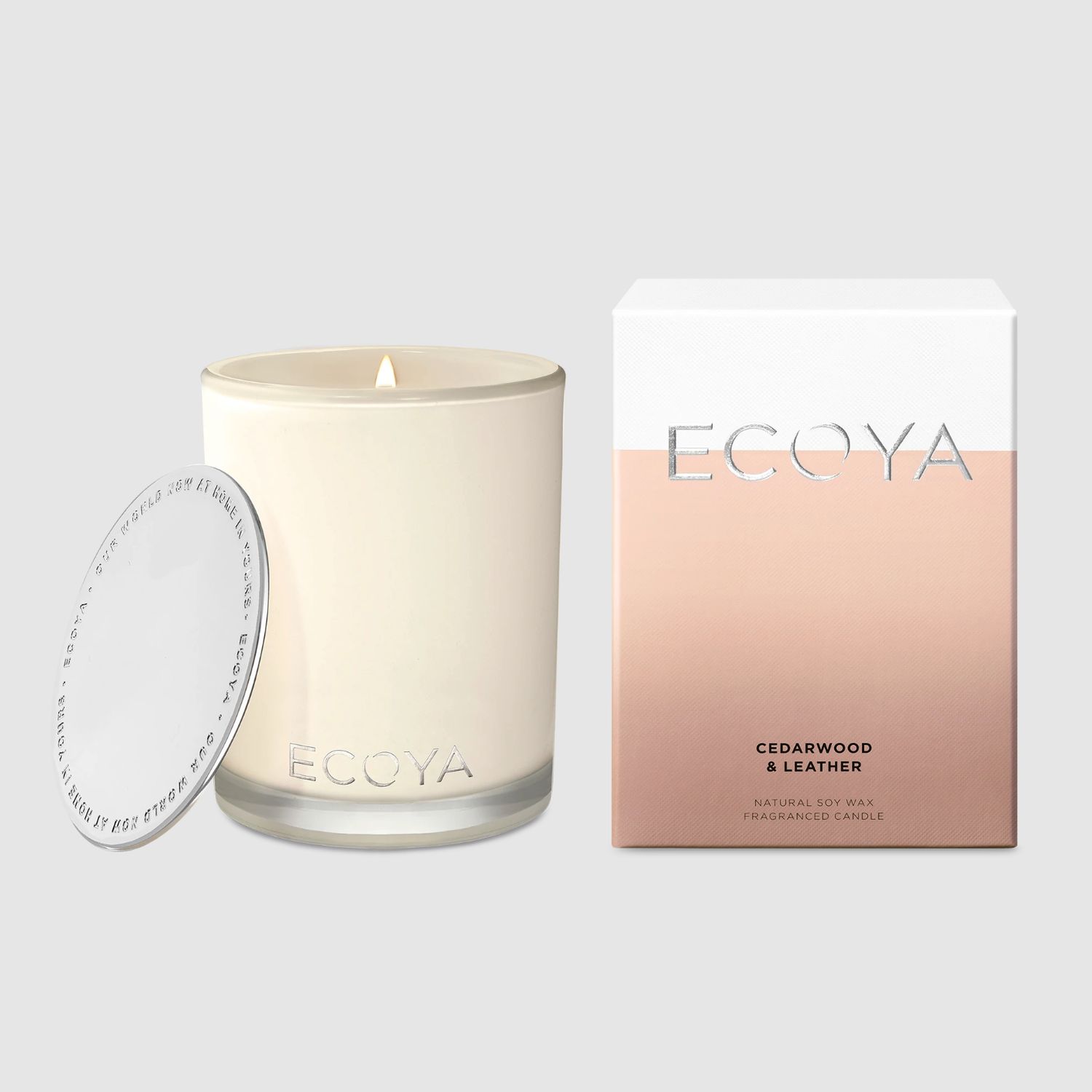 Madison Candle - Cedarwood &amp; Leather