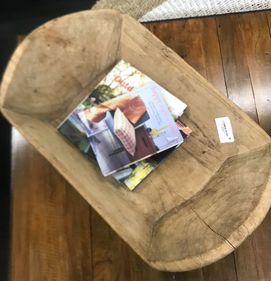 Antique Wooden Platter