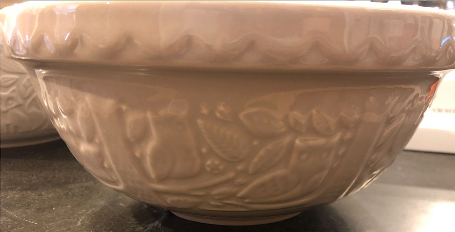 Mixing Bowl stone owl