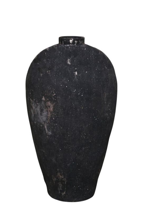 Albion Floor Pot Black