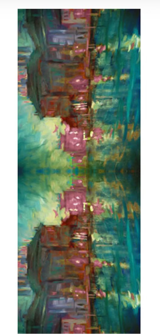 Architectural  Merino Silk Scarf
