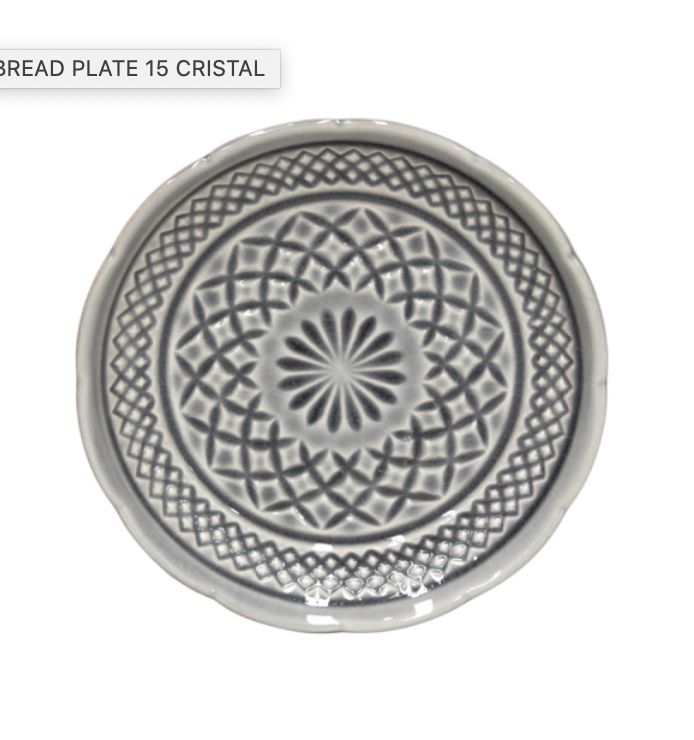 Cristal Bread Plate 15cm