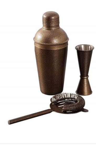 Stainless Steel Cocktail Set Vintage