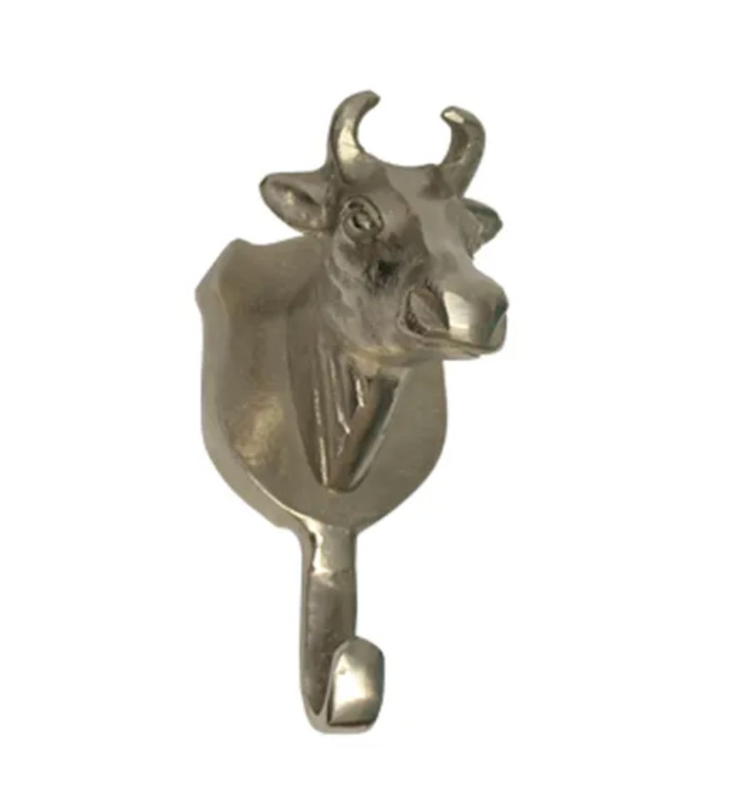 Metal Hook - Cow