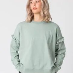 Lexi Ruffle Sweater Iceberg 14